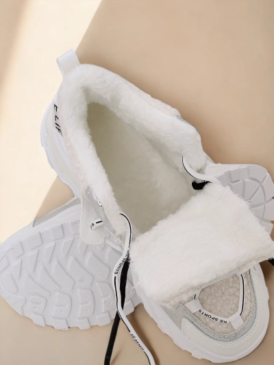 Royalfashion Kvinnors Sneakers med Varm Fodring Pieco