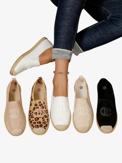 Royalfashion Women's eco-suede espadrilles Aroll