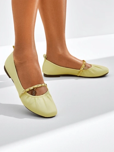 Royalfashion Женские балетки с цепочкой Lancys