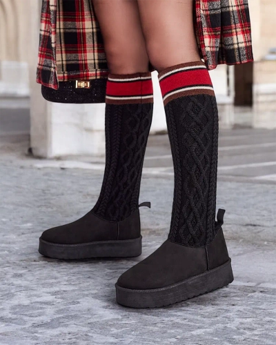 Royalfashion Wyfan's snoȝbot-stil bȳtan mid socc gelīcra scēaf Kokumi