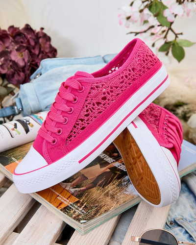 Royalfashion Women's Openwork Sneakers Niz